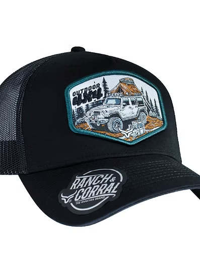 Casquette brodée camping Ranch & Corral
