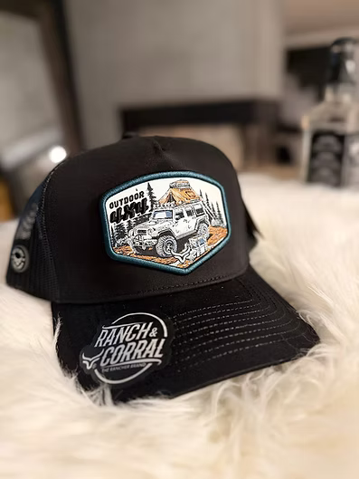 Casquette brodée camping Ranch & Corral