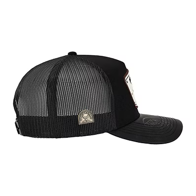 Casquette en cuir brodé cochon ''Pig Breed'' Ranch & Corral