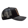 Casquette en cuir brodé coq Ranch & Corral