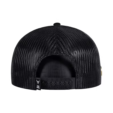 Casquette en cuir brodé coq Ranch & Corral