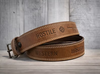 Ceinture en cuir embossé Hostile Western