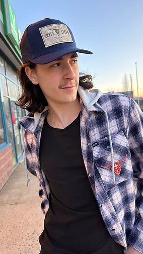 Chemise en flanelle à capuchon Shack Story