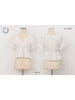 Crop Top pour femme | Broderie anglaise Blanc| Molly Bracken