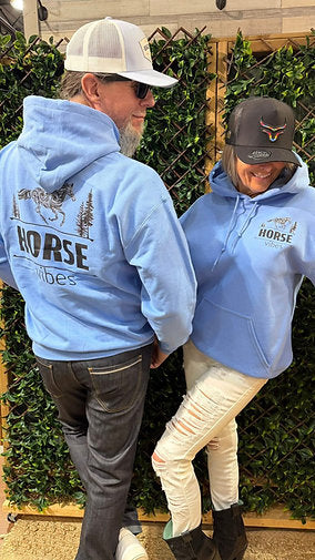 Hoodie imprimé à logo Horse Vibes