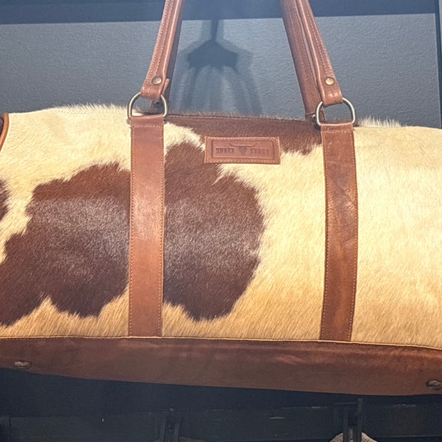 Sac de sport en cuir de vache Shack Story