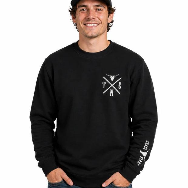 Sweat-shirt noir minuit | Unisexe | Shack Story