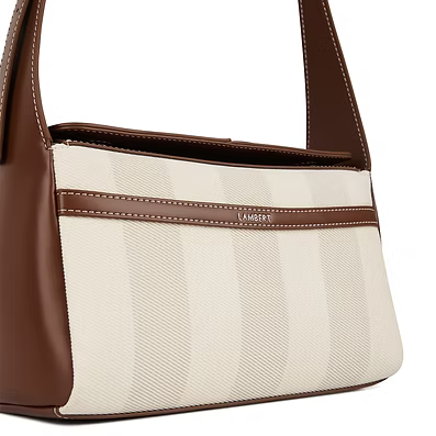 Le Shania | Sac à main réversible hazelnut | Lambert
