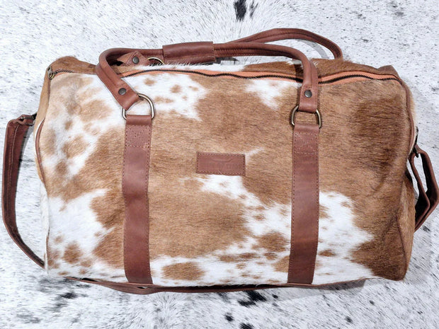Sac de sport en cuir de vache Shack Story