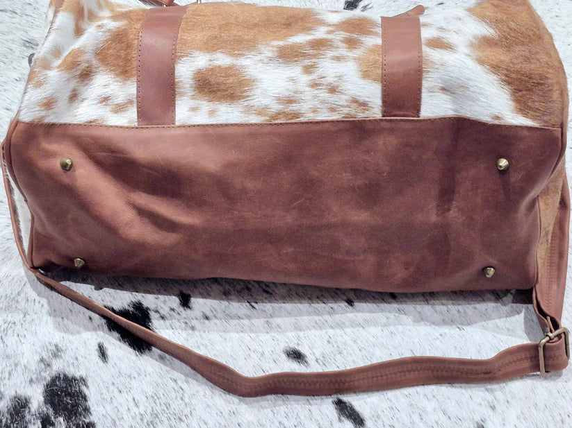 Sac de sport en cuir de vache Shack Story