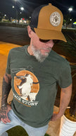 T-shirt imprimé Kaki cowboy Shack Story