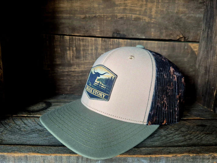 Cap | Longhorn Patch | Camo Mesh | Shack Story