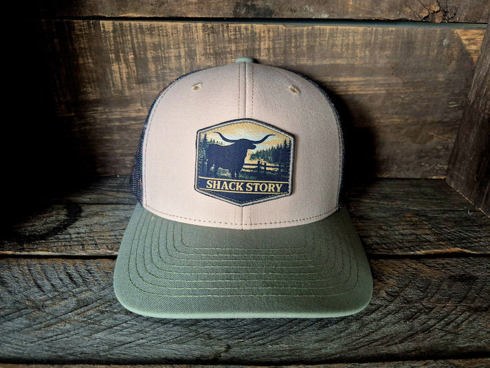 Cap | Longhorn Patch | Camo Mesh | Shack Story