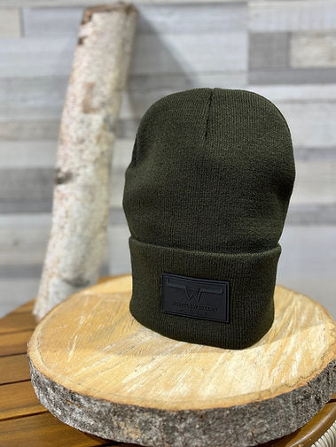Tuque à logo en similicuir Hostile Western