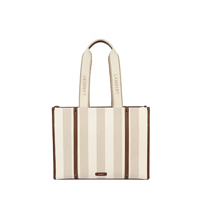 Le Erica | Sac fourre-tout en canevas hazelnut | Lambert