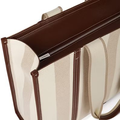 Le Erica | Sac fourre-tout en canevas hazelnut | Lambert