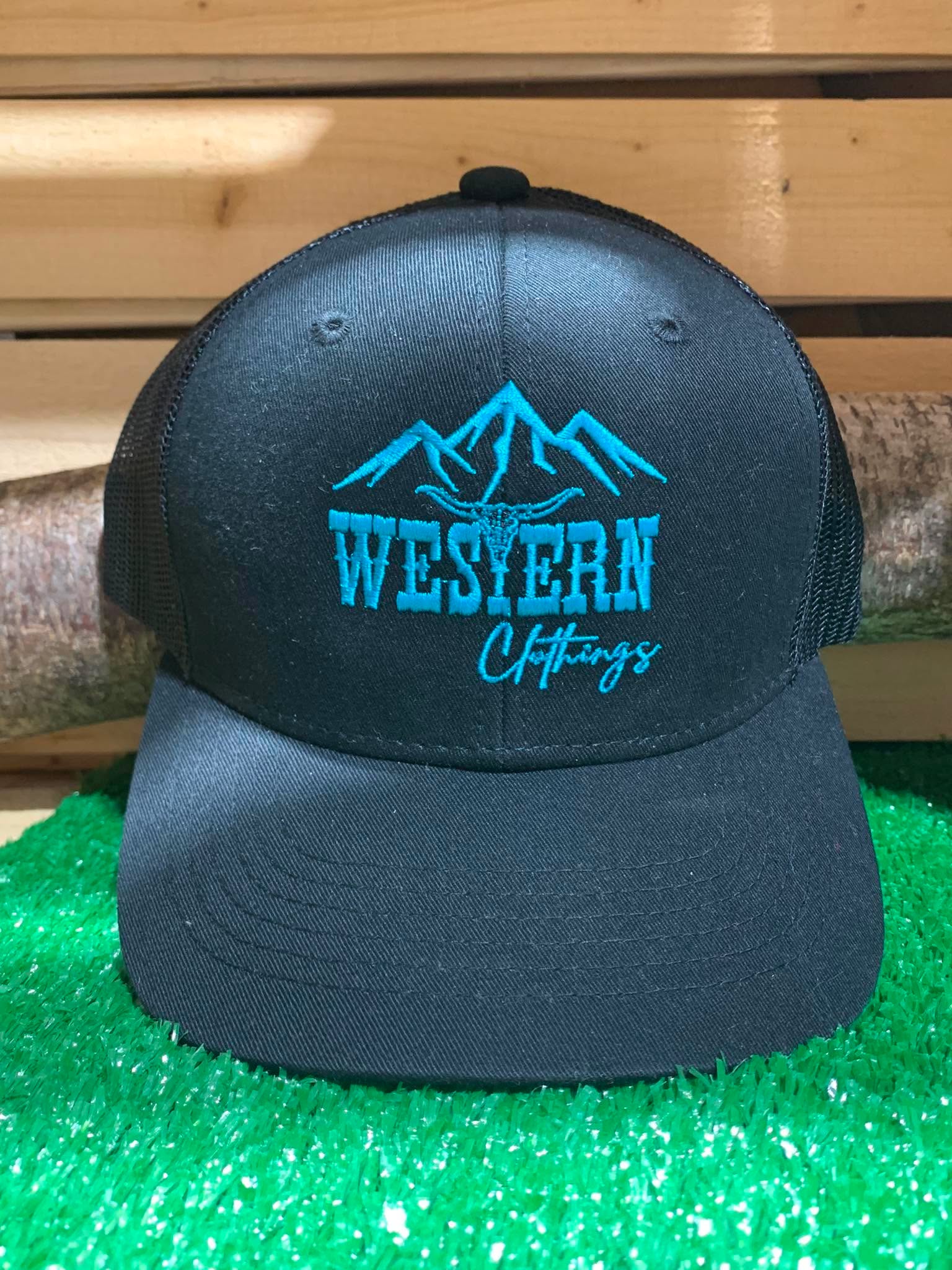 Casquette Brodée | Bleu turquoise | Western Clothings