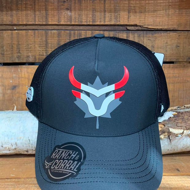 Casquette Soccer Canadien | Noir | Ranch & Corral