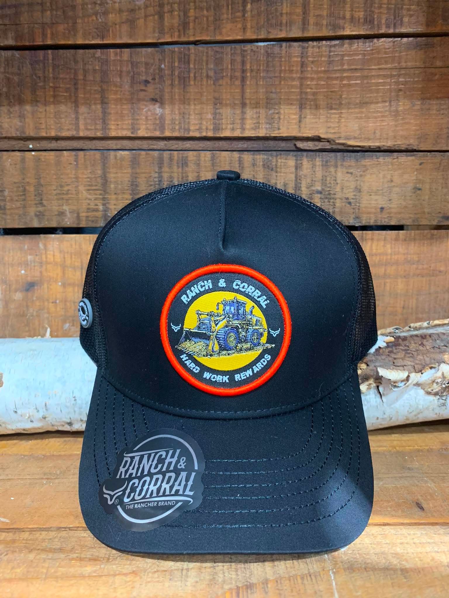 Casquette Hard Work | Noir | Ranch & Corral