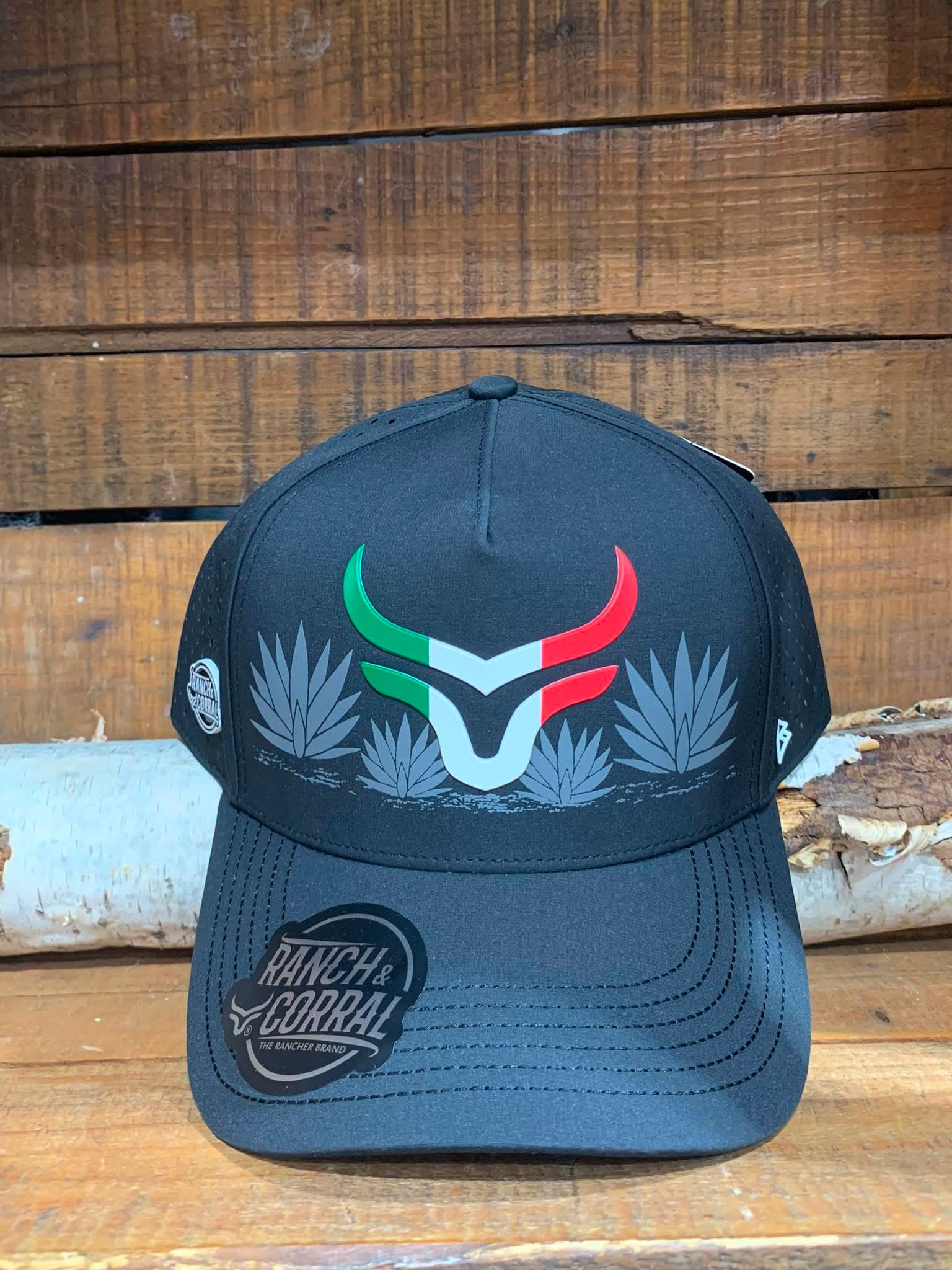 Casquette Soccer Mexicain | Noir | Ranch & Corral