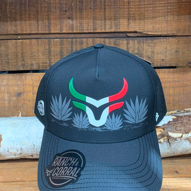 Casquette Soccer Mexicain | Noir | Ranch & Corral