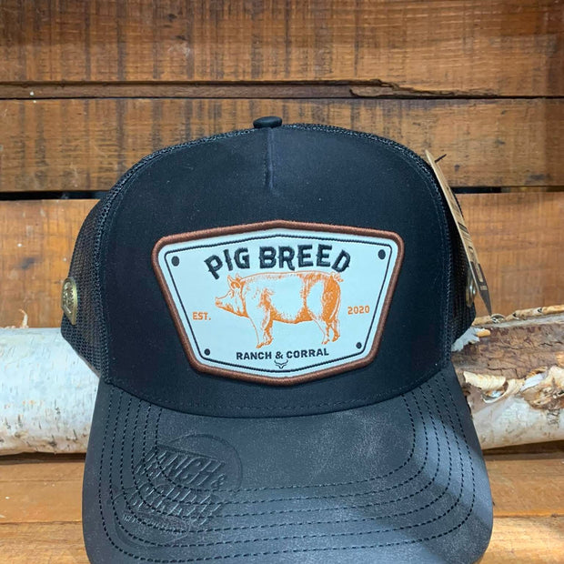 Casquette Cochon | Noir | Ranch & Corral