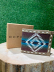 Portefeuille homme | Cuire & motif aztèque | Roper