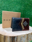 Portefeuille homme | Cuire brun & noir | Roper