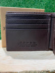 Portefeuille homme | Cuire autruche brun | Roper