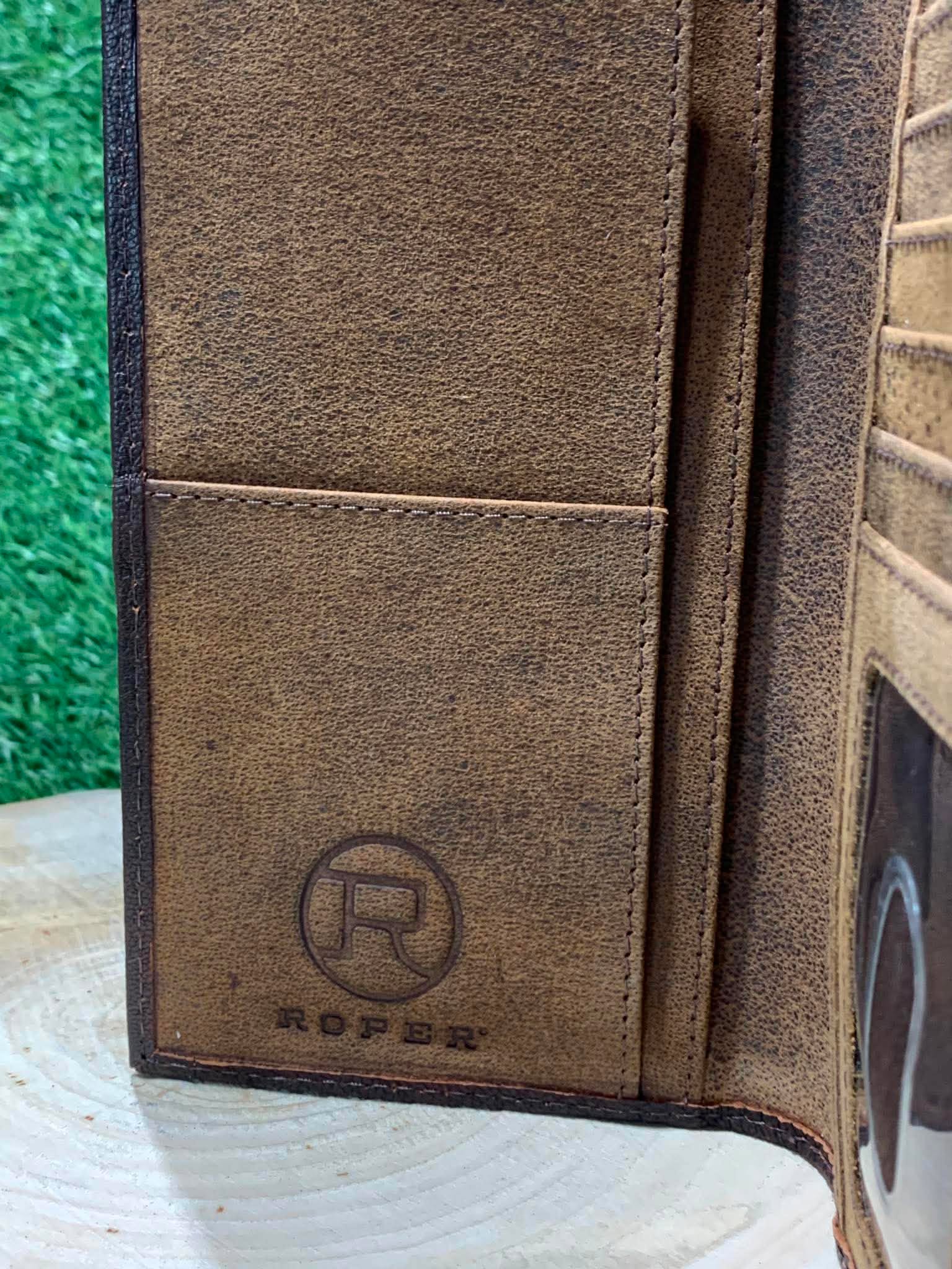 Portefeuille Long homme | Cuire Tan| Roper