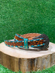 Ceinture Femme | Floral turquoise | Roper
