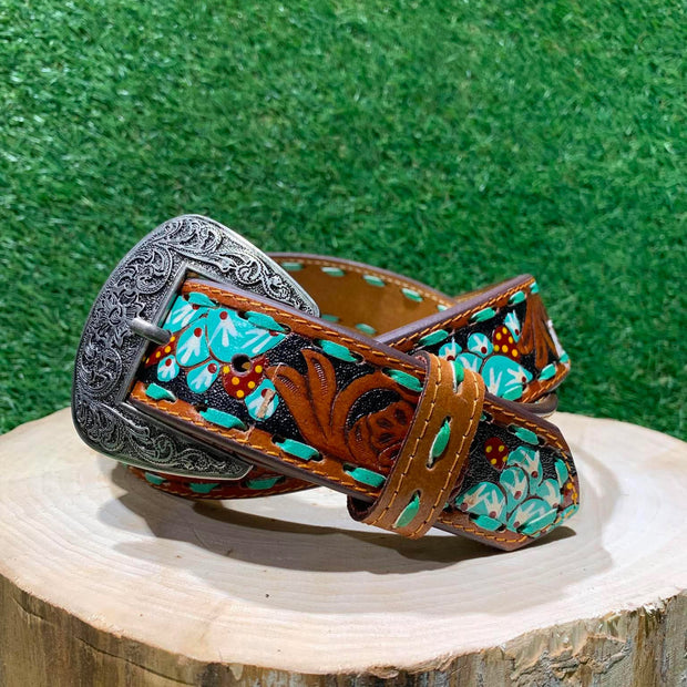 Ceinture Femme | Cactus turquoise | Roper