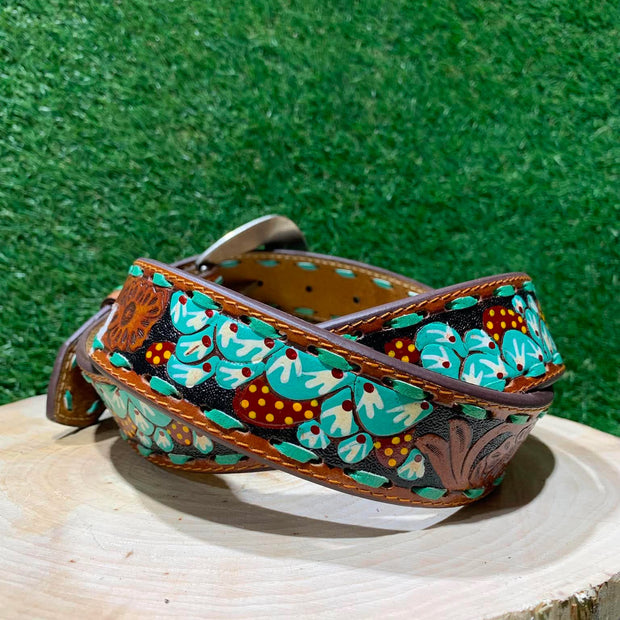 Ceinture Femme | Cactus turquoise | Roper