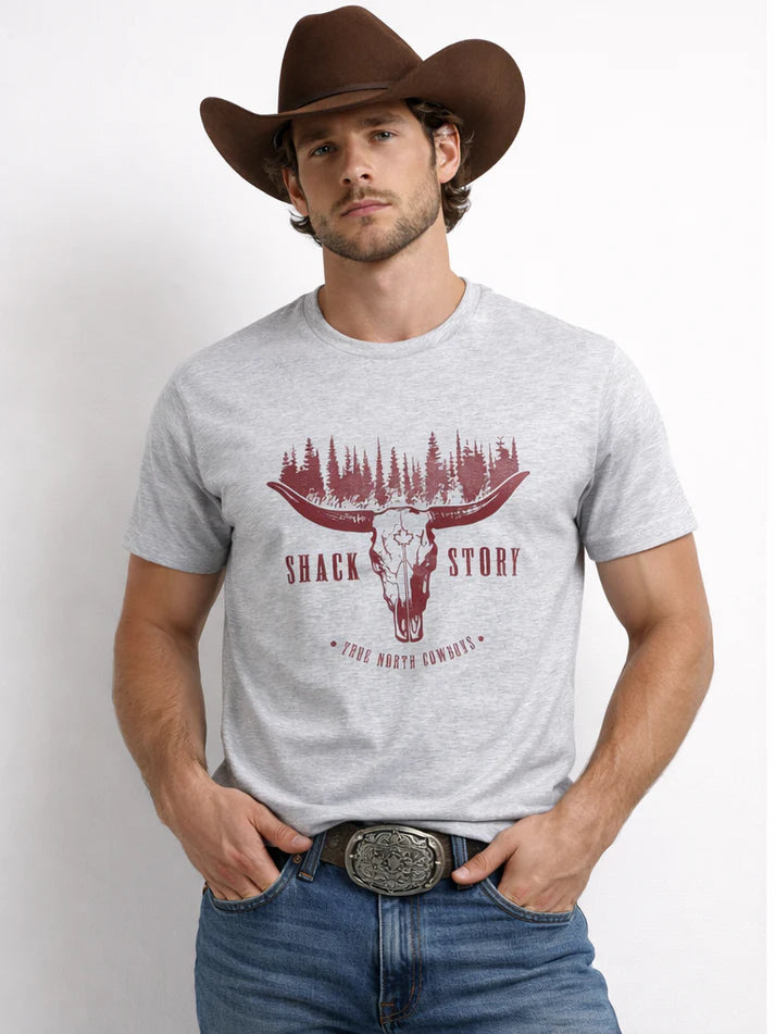 T-shirt Skull trees par Shack Story