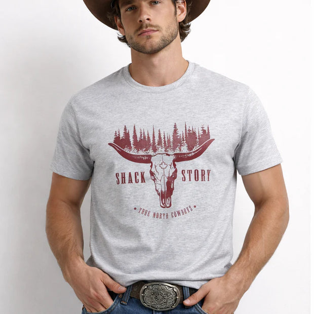 T-shirt Skull trees par Shack Story