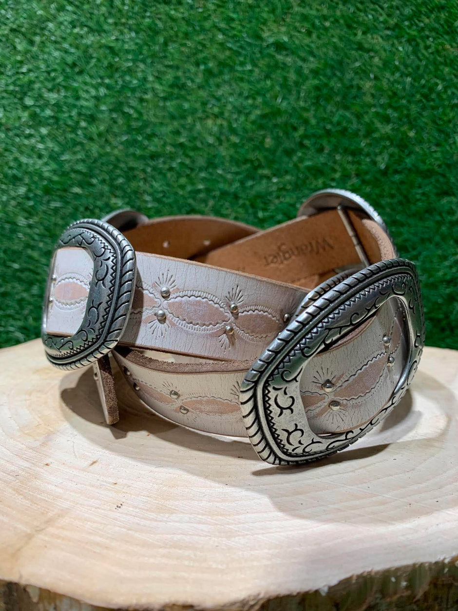 Ceinture Femme | Boucles argentées | Wrangler