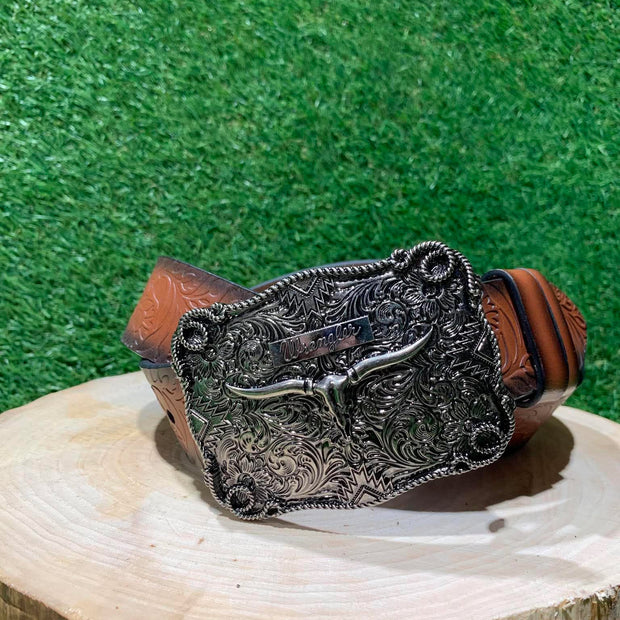 Ceinture Homme | Embossage fleural | Wrangler