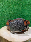 Ceinture Homme | Embossage fleural | Wrangler