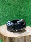 Ceinture Homme | motif vache noir & blanc | Wrangler
