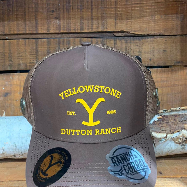 Casquette Noir| Yellowstone Dutton Ranch | Ranch & Corral